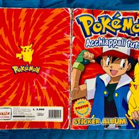 Album e poster vintage figurine + carte pokemon