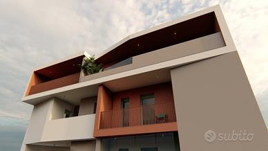 Attico unico al piano di nuova costruzione CL. A/4