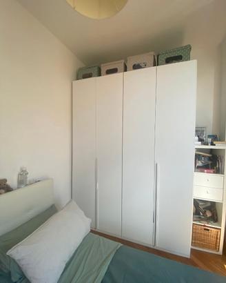 Armadio 4 ante - letto matrimoniale