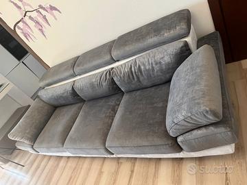 Divano 3 posti poltrone sofà 