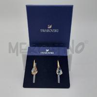 ORECCHINI SWAROVSKI GOCCIA DORATA SFACCETTATA