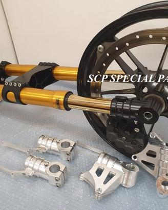 Buell piedini attacco perimetrale forcelle ohlins