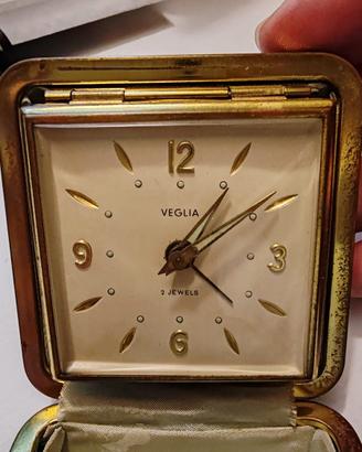 Orologio sveglia da viaggio VEGLIA 2 JEWELS.