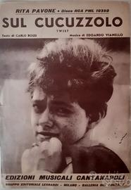 Spartito musicale Rita Pavone