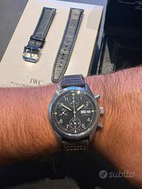 iwc pilot IW3706 full set in garanzia, 2 cinturini