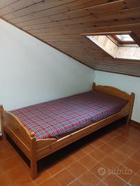 letto singolo+materasso 