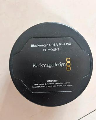 Blackmagic URSA Mini Pro – PL Mount originale