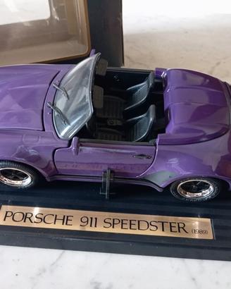 MAISTO no Bburago Porsche 911 Speedster 1989  1/18