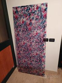 vetri decorati per parete