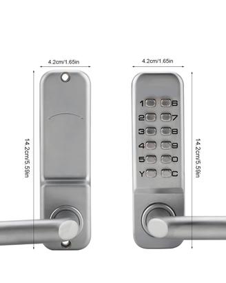 serratura con codice meccanico 
