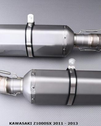 Silenziatore Terminale KAWASAKI Z1000SX 2011 2013