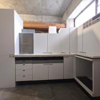 Cucina moderna completa bianca