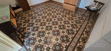 pavimento antico "cementine " 