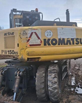Escavatore gommato KOMATSU PW150ES