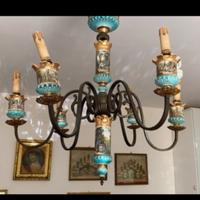 lampadario Capodimonte 