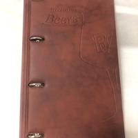 Porta menu raccoglitori anelli 12 pezzi