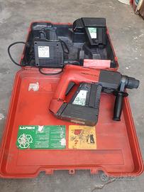 Trapano tassellatore Hilti TE 10A batterie esauste