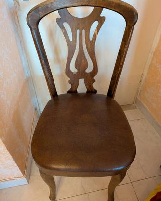 Sedie stile Chippendale - legno massello