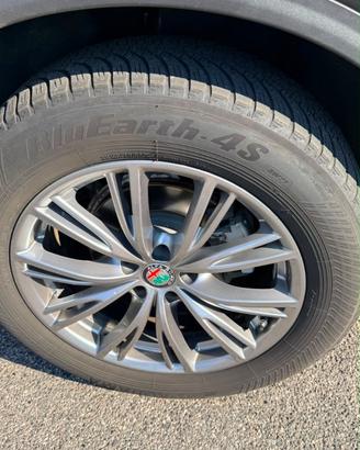 Cerchi e gomme compatibili alfa Romeo