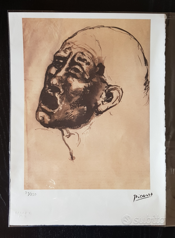 Picasso litografia 39/250 usato  Prato