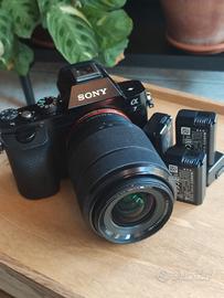 Sony A7 (prima versione) + obiettivo kit 