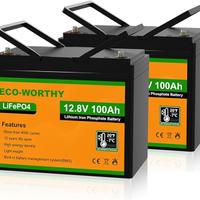 Batterie LiFePO4 - Batterie al litio da 12 V 200ah