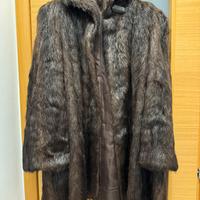 Cappotto pelliccia castoro