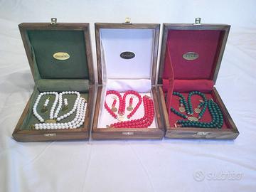 PARURE  COLLANA ORECCHINI BRACCIALE