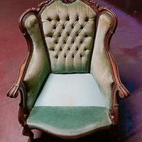 VINTAGE! Poltrone in legno massello anni 50/60