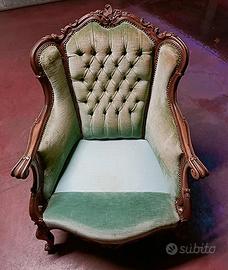 VINTAGE! Poltrone in legno massello anni 50/60