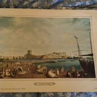 Porto Taranto riproduzione quadro '700