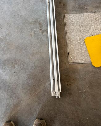 Binario elettrificato vela