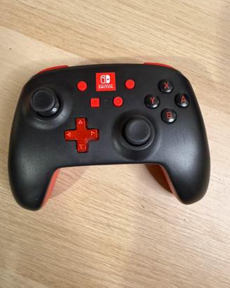 Controller nintendo switch rosso e nero