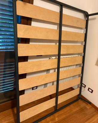 Rete ortopedica 160x200 a doghe larghe