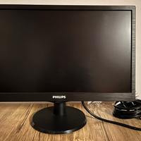 Monitor computer Philips 19” perfetto nero