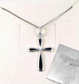 Collana con Croce in Argento 925