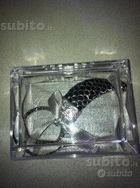 PORTACHIAVI corno Renato Balestra ZANNA ROSSA-NER