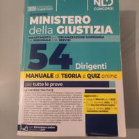 Manuale concorso ministero giustizia dirigenti