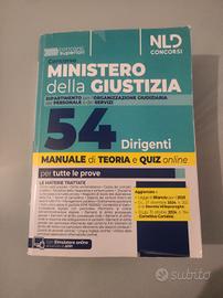 Manuale concorso ministero giustizia dirigenti