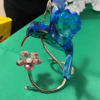 Swarovski Originale Colibrì con Fiore