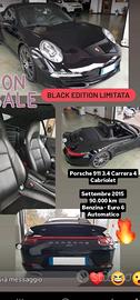 Porsche 911 mod. 991.1 carrera 4 CABRIOLET  BLACK!