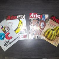 4 edizioni speciali da collezione riviste ARTE