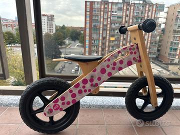 Bici senza pedali a spinta