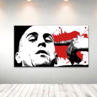 Quadro Taxi Driver DIPINTO A MANO su tela Pop Art