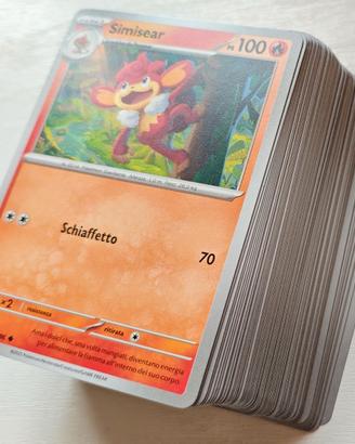 Lotto varie carte Pokémon comuni e non comuni Scar