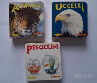 lotto libri per bambini animali uccelli pesciolini