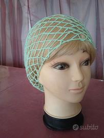 Retina per capelli medievale verde acqua