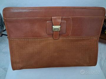 Cartella donna in pelle marca Mastro Bruno