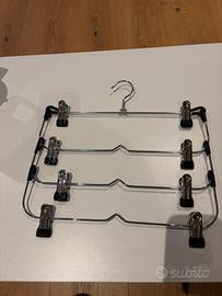 Gruccia multipla salva spazio