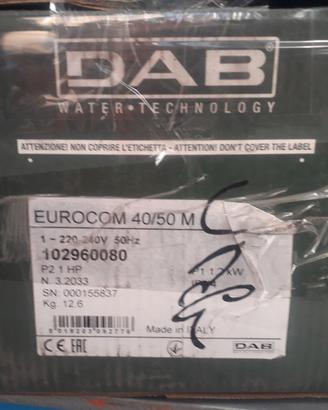 Elettropompa dab eurocom 40/50 M